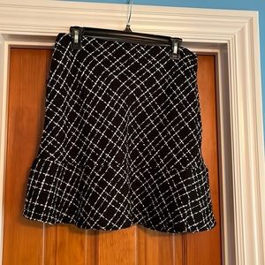 Harve’ Bernard short black mini skirt